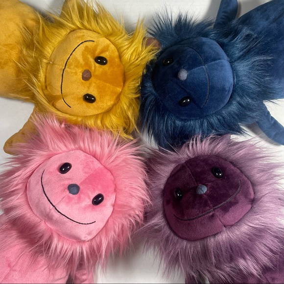 Jellycat Other - BNWT HTF Jellycat Monster Set of 4 JINX LUDA ZEKE GIBBLES, GREAT BASKET STUFFERS